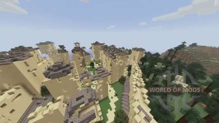 La ciudad de alimentación del generador de para Minecraft