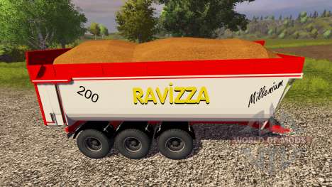Remolques Ravizza Milenio 8200 para Farming Simulator 2013
