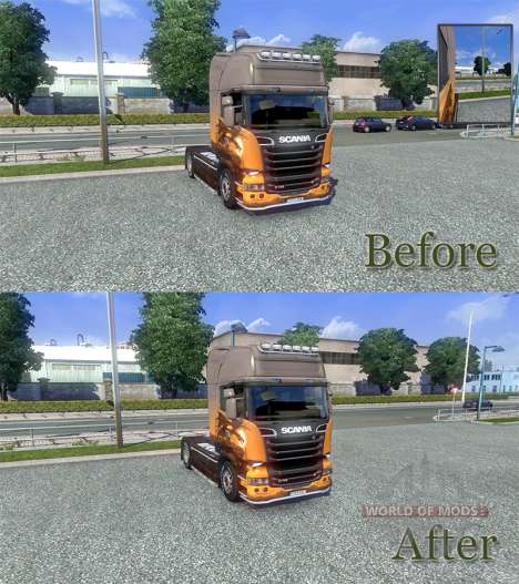 Modificación de la física [versión Final] para Euro Truck Simulator 2