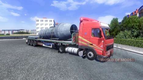 Volvo FH12 Globetrotter para Euro Truck Simulator 2