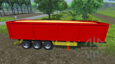 El semirremolque Schmitz ESQUÍ 50 para Farming Simulator 2013
