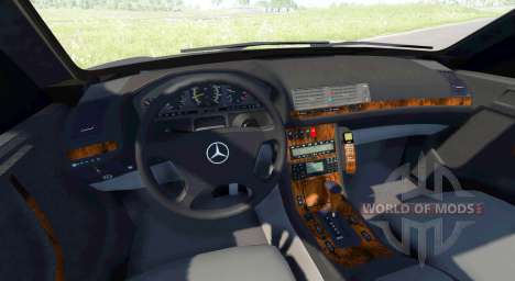 Mercedes-Benz E420 W124 tuning para BeamNG Drive