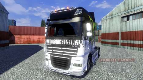 Color-Monster Energy - para camiones DAF para Euro Truck Simulator 2