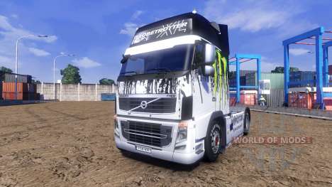 Color-Monster Energy - camión Volvo para Euro Truck Simulator 2