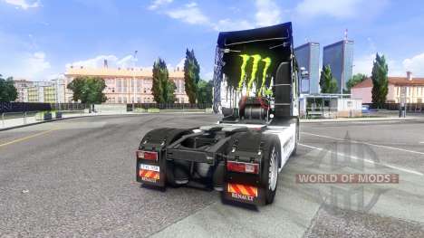Color-Monstruo de Energía por unidad tractora Re para Euro Truck Simulator 2