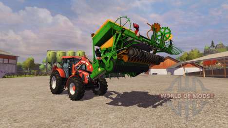 Montado en un camión de equipos para Farming Simulator 2013