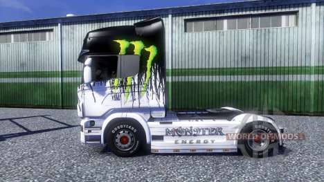 Color-Monster Energy - camión Scania para Euro Truck Simulator 2