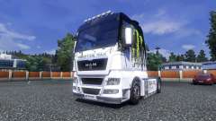 Color-Monster Energy - camión HOMBRE para Euro Truck Simulator 2