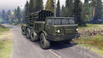 ZIL-135LM (P) para Spin Tires