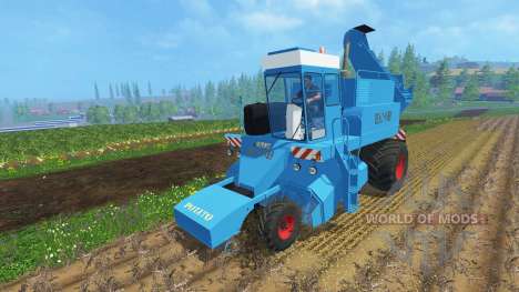 Azúcar de remolacha cosechadoras KS-6B limpio para Farming Simulator 2015