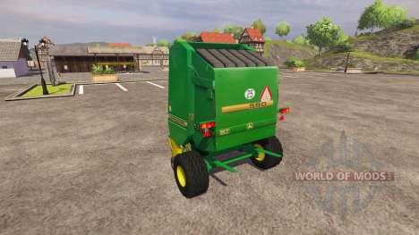 Empacadora John Deere 590 v2.0 para Farming Simulator 2013