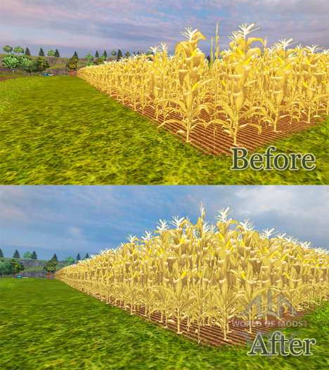 El aumento en el rendimiento de maíz para Farming Simulator 2013