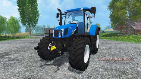 New Holland T6.160 Ohne Glanz para Farming Simulator 2015