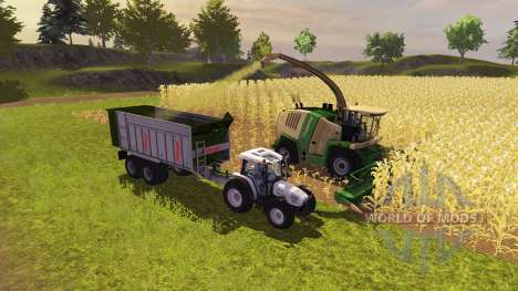 Trailer de Fliegl ASW 268 de 2011 para Farming Simulator 2013