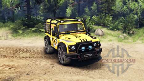 Land Rover Defender 90 v2.0 para Spin Tires