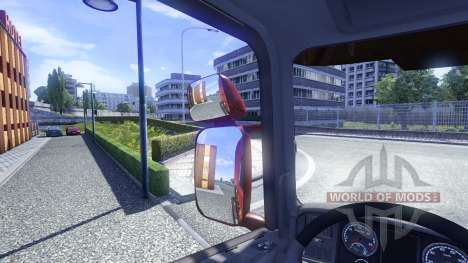 Espejos para Scania para Euro Truck Simulator 2