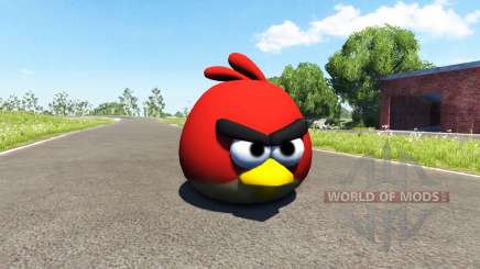 Pájaro rojo (rojo) Angly de Aves para BeamNG Drive
