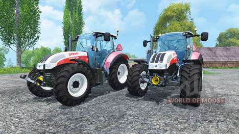 Steyr CVT 6230 Pack v1.4 para Farming Simulator 2015