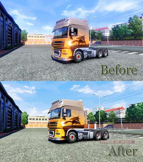 HDR mejora para Euro Truck Simulator 2