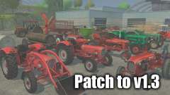 Parche para la versión 1.3 para Farming Simulator 2013
