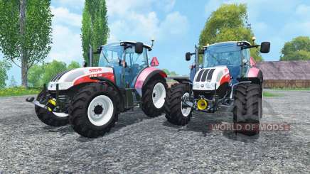 Steyr CVT 6230 Pack v1.4 para Farming Simulator 2015