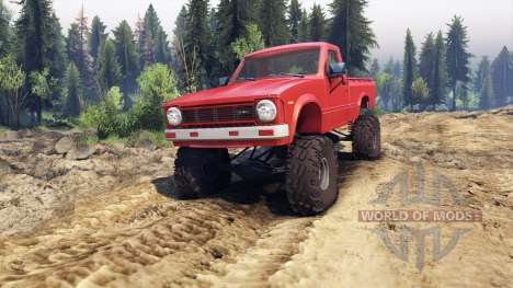 Toyota Hilux Truggy 1981 v1.1 red para Spin Tires
