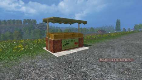 Los invernaderos de tomates y pepinos para Farming Simulator 2015
