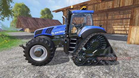New Holland T8.435 with 200 km-h v1.1 para Farming Simulator 2015