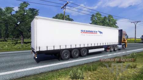 Color semi-remolque Schmitz para Euro Truck Simulator 2