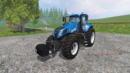 New Holland T8.435 with Weight para Farming Simulator 2015