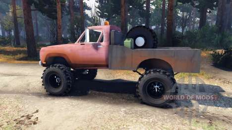Dodge Power Wagon B-17 Rocks para Spin Tires