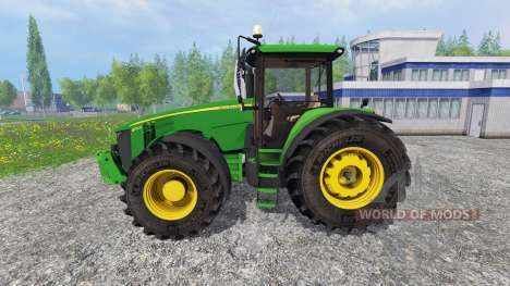 John Deere 8370R v3.0 [Ploughing Spec] para Farming Simulator 2015