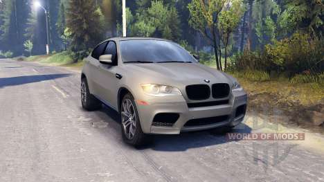 BMW X6 M v2.0 para Spin Tires