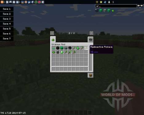 Uranium para Minecraft