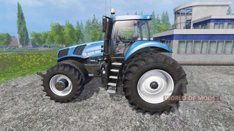 New Holland T8.320 with twin dynamic rear wheels para Farming Simulator 2015
