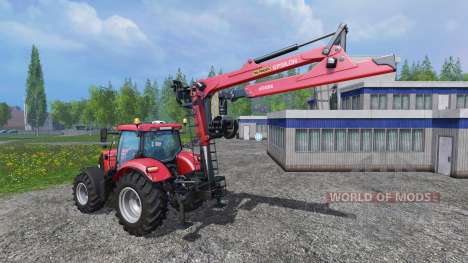 La hidráulica de grúas Epsilon Palfinger M80F para Farming Simulator 2015