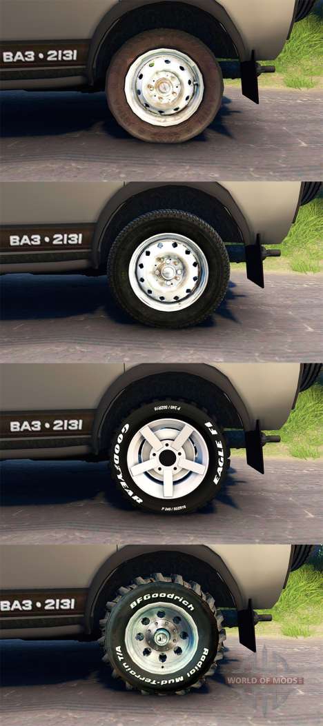 VAZ Niva 2131 para Spin Tires