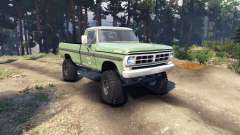Ford F-200 1968 forest ranger para Spin Tires