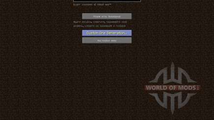 Custom Ore Generation Revival para Minecraft