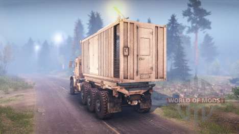 Oshkosh MTVR 8x8 PLS-LHS [13.04.15] para Spin Tires