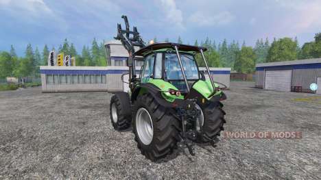 Deutz-Fahr Agrotron 7250 TTV v2.0 forest para Farming Simulator 2015