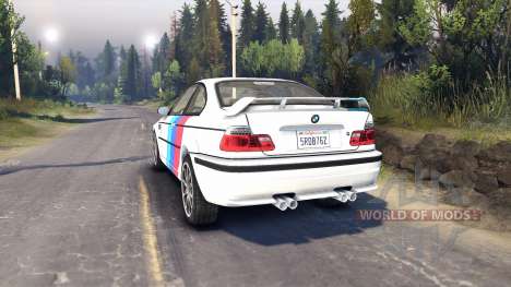 BMW M3 para Spin Tires