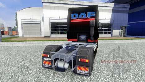 La piel Stocker Transporte para DAF XF tractora para Euro Truck Simulator 2