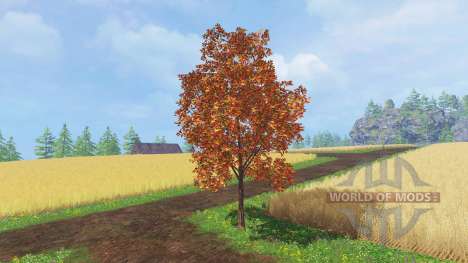 Árboles en otoño para Farming Simulator 2015