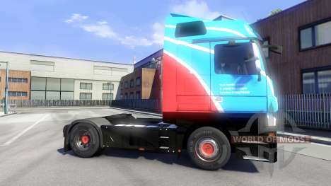 La piel Ihro Jumbo GmbH en el tractor Majestuoso para Euro Truck Simulator 2
