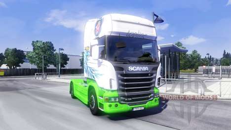 La piel Gryf para Scania camión para Euro Truck Simulator 2
