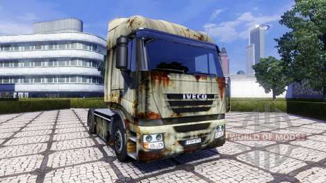 La piel Oxidado en la unidad tractora Iveco Stra para Euro Truck Simulator 2
