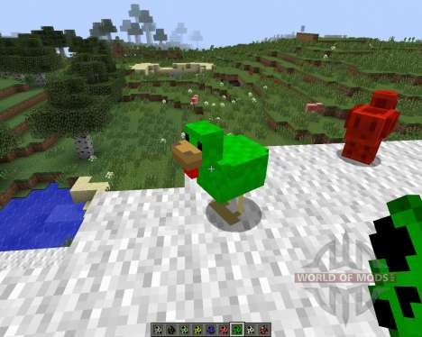 Mo Chickens [1.7.2] para Minecraft