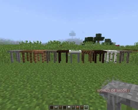 Fancy Tables para Minecraft