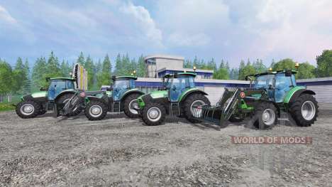 Deutz-Fahr 5110 TTV and 5130 TTV para Farming Simulator 2015